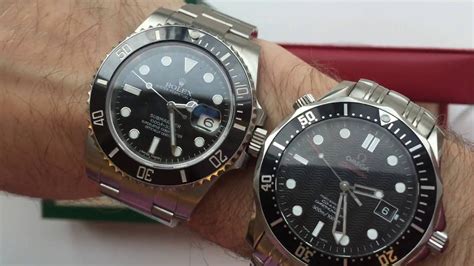 omega seamaster versus rolex submariner|rolex vs omega seamaster 300m.